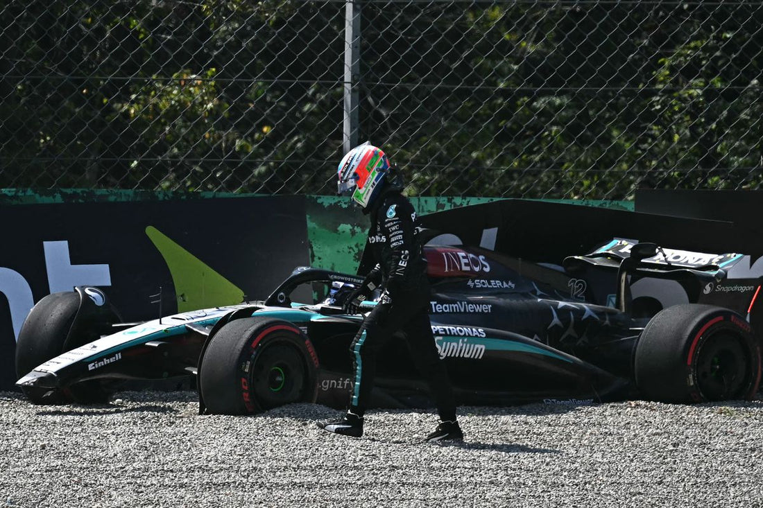 From Glory to Gravel Pit: Antonelli’s High-Speed Crash at Monza