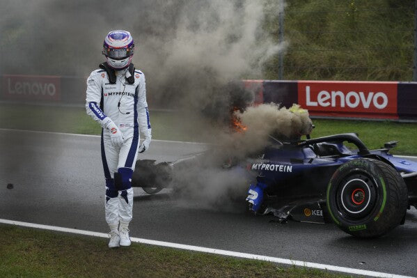The Crash That Crashed It All: Logan Sargent’s Dramatic Fall from Grace at Williams Racing