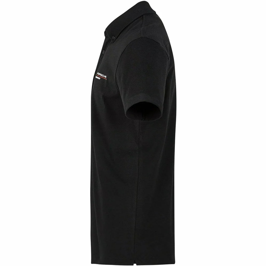Porsche Motorsport Men's Casual Team Polo Black – 2025 Edition