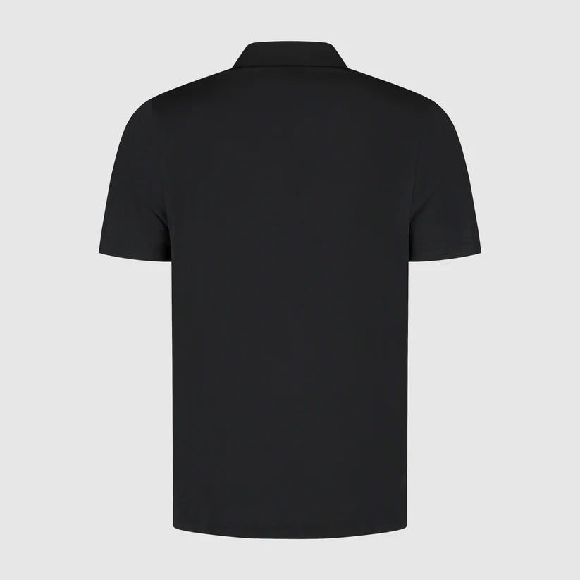 SCUDERIA FERRARI CLASSIC MENS POLO BLACK