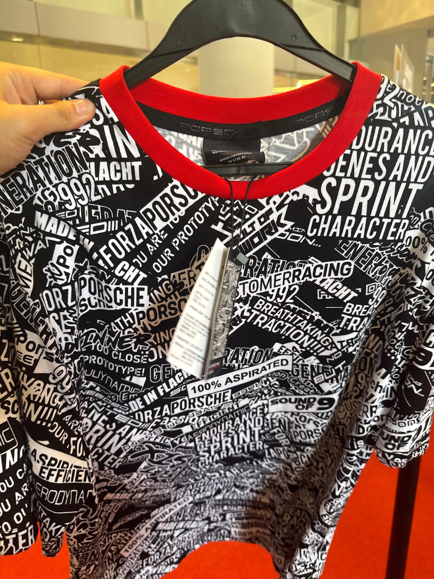 Porsche FW AOP Oversized Tee