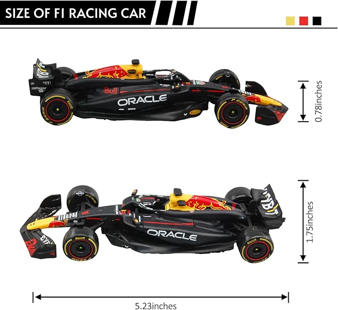 1:43 F1 Diecast Model – RB 20 Max Verstappen by Bburago 2024