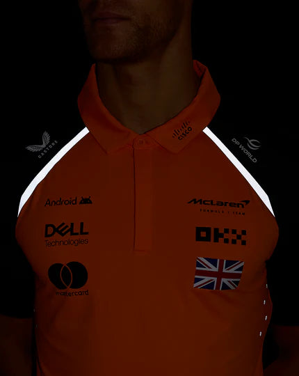 Mclaren Men's Team Polo Shirt Lando Norris Aut Glory – 2025 Edition