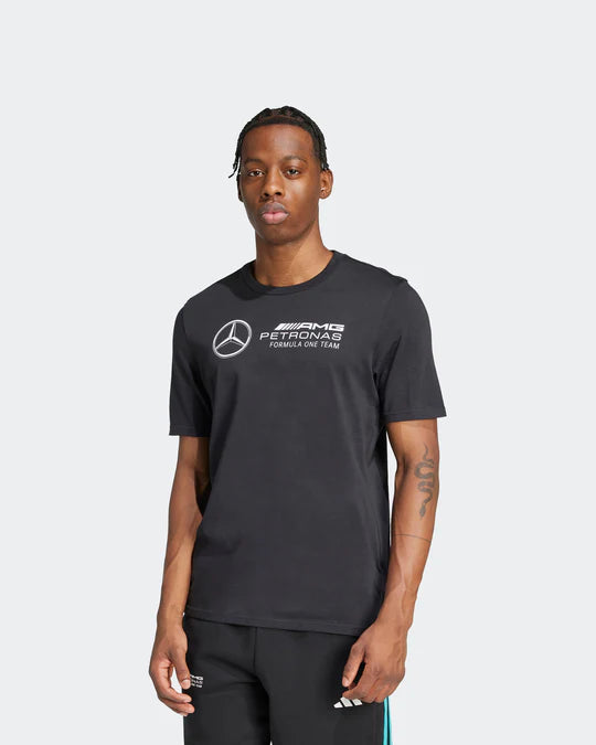 Mercedes-Amg Petronas F1 Men's Dna Graphic Performance Tee Black – 2025 Edition