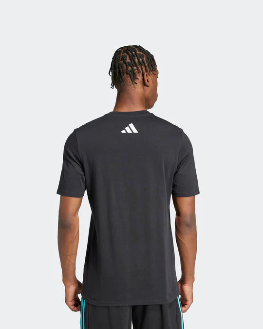 Mercedes-Amg Petronas F1 Men's Dna Graphic Performance Tee Black – 2025 Edition