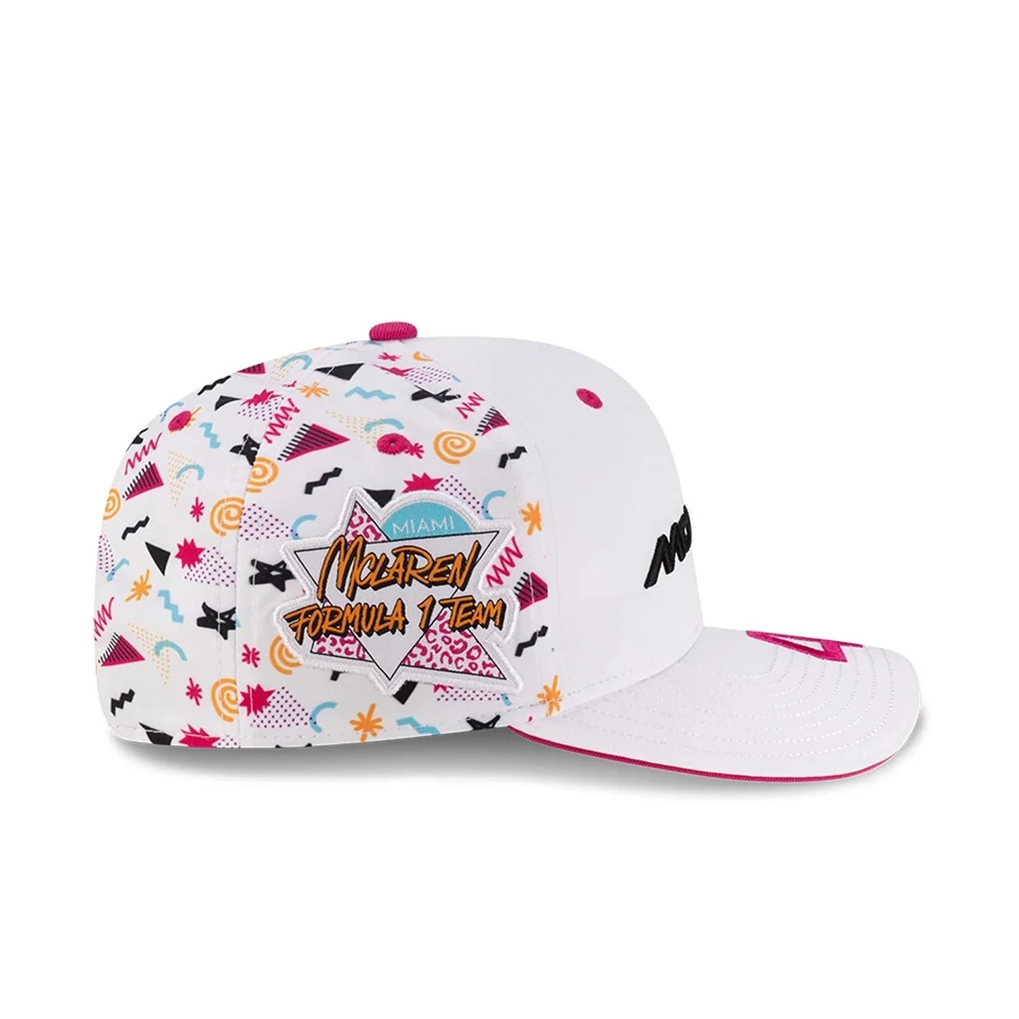 MCLAREN F1 RACING NORRIS #4 SE MIAMI 9SEVENTY SS CAP WHITE LIMITED EDITION 2025