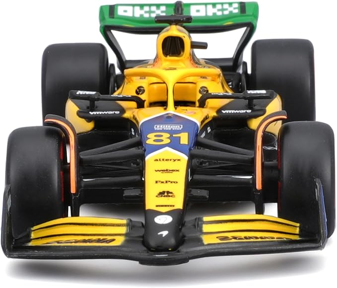 1:43 McLaren Diecast Model MCL38 – #4 & #81 by Bburago Senna Version (Monaco GP)