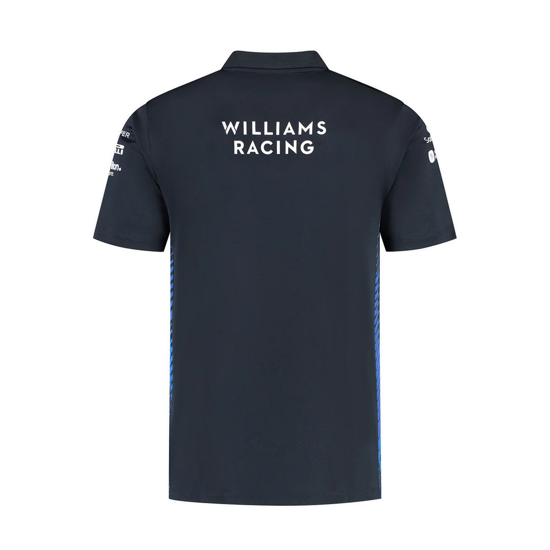 Williams Racing Men's Team Polo Navy – 2025 Edition