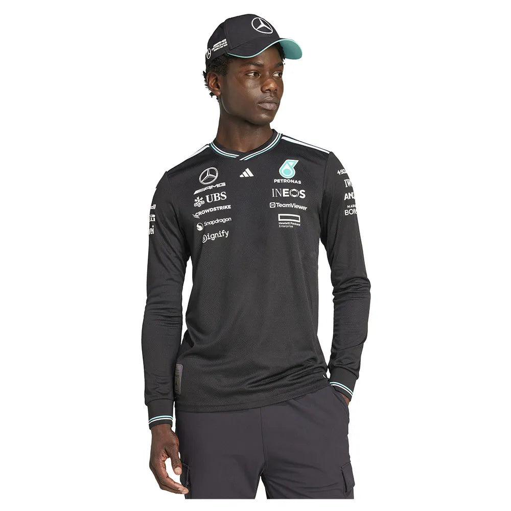 Mercedes-Amg Petronas F1 Men's Driver Long sleve Jersey – 2025 Edition