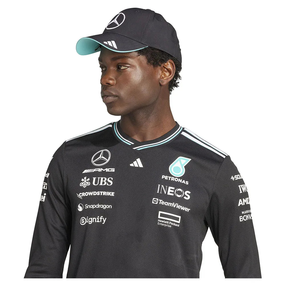 Mercedes-Amg Petronas F1 Men's Driver Long sleve Jersey – 2025 Edition