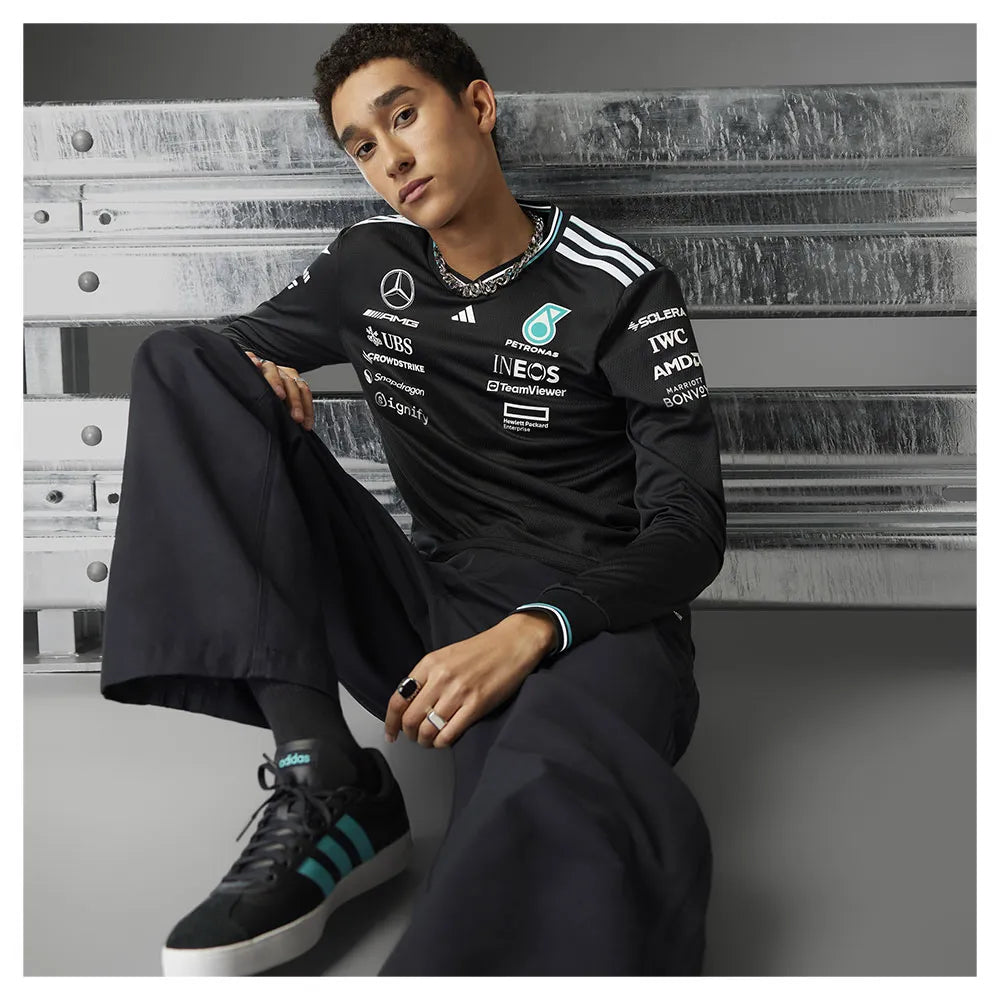 Mercedes-Amg Petronas F1 Men's Driver Long sleve Jersey – 2025 Edition