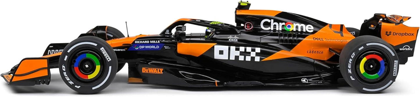 1:18 MCLAREN MCL38 NORRIS MIAMI GP 2024