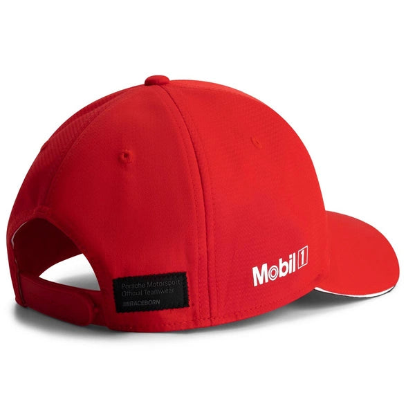 Porsche Motorsport Team Race Cap Black/Red 2025