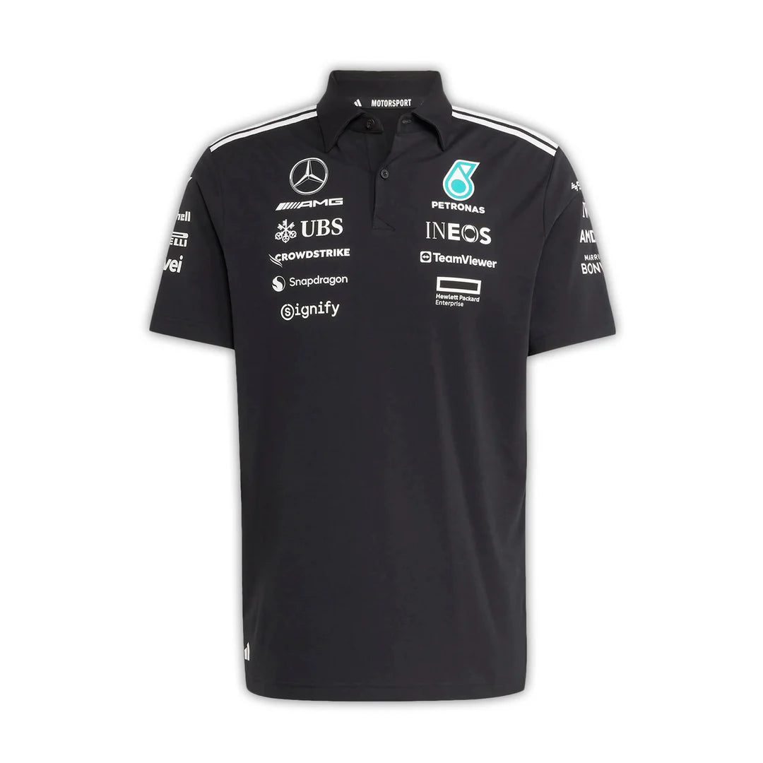 Mercedes-Amg Petronas F1 Men's Team Polo – 2025 Edition