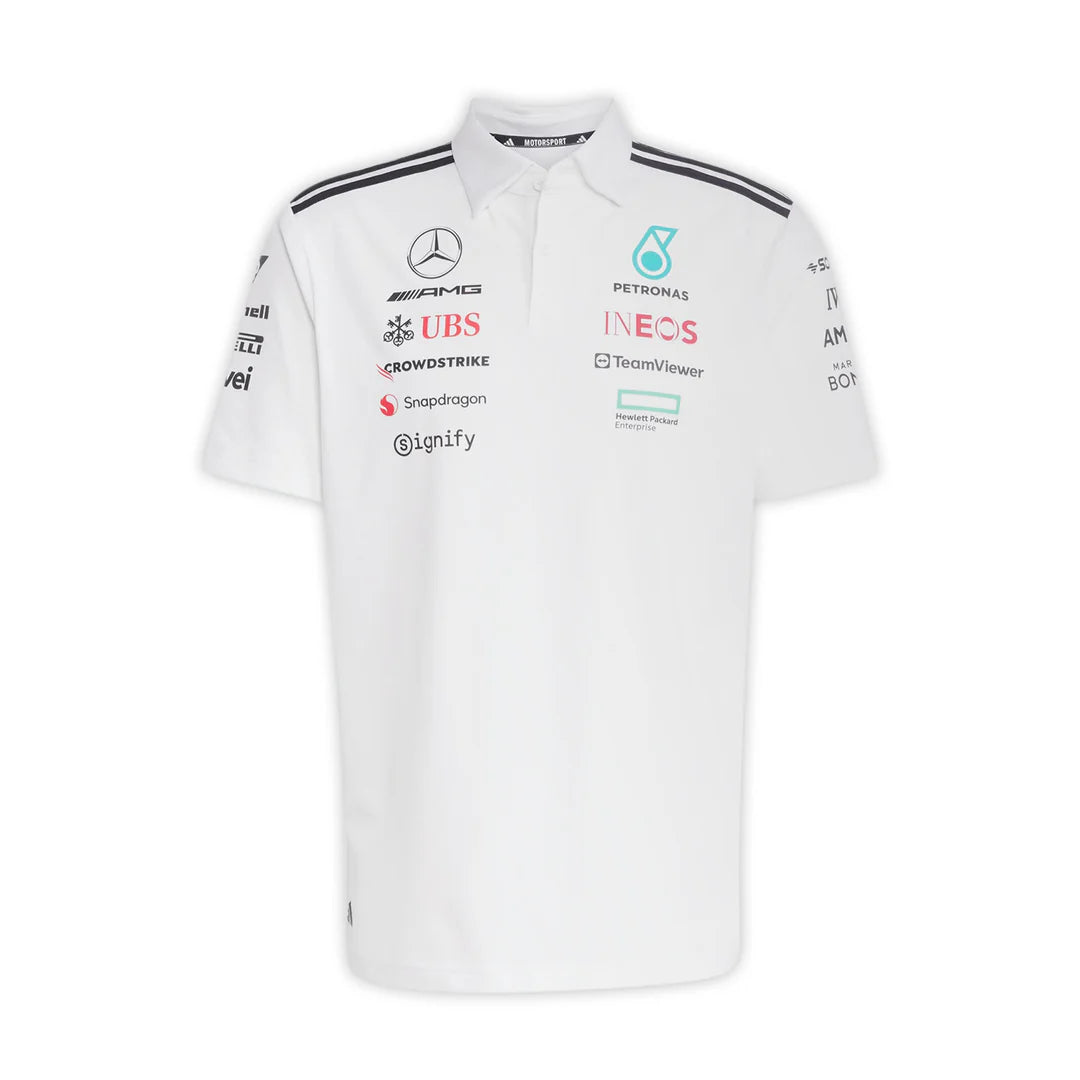Mercedes-Amg Petronas F1 Men's Team Polo – 2025 Edition