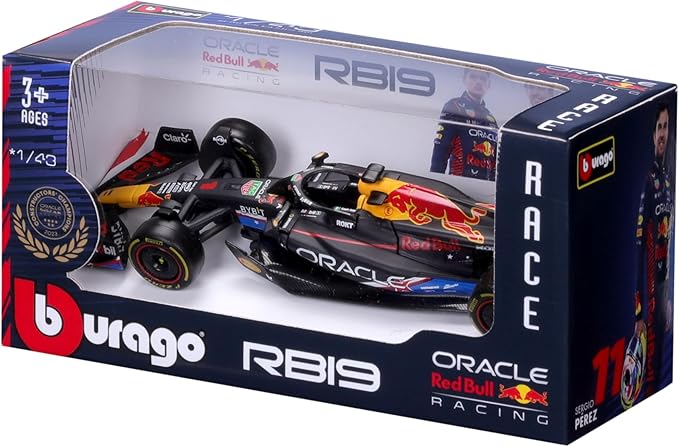 1:43 F1 Diecast Model – RB 19 Max Verstappen by Bburago (Austin Edition)