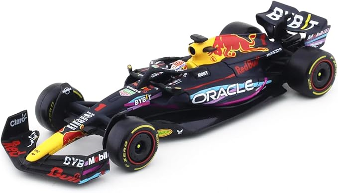 1:43 F1 Diecast Model – Max Verstappen by Bburago (Miami Edition)