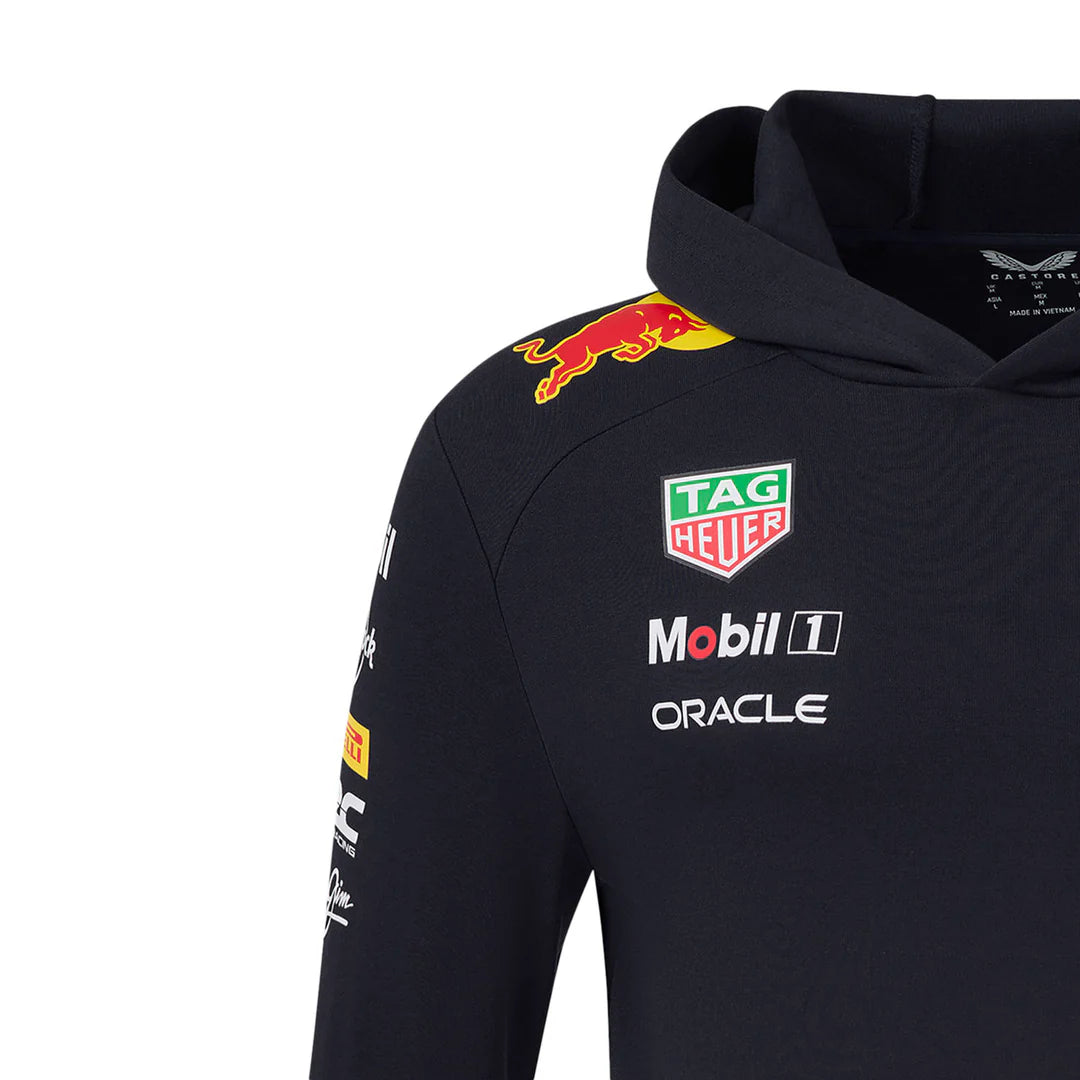 Red Bull Racing Unisex Team Pullover Hoodie Night Sky – 2025 Edition