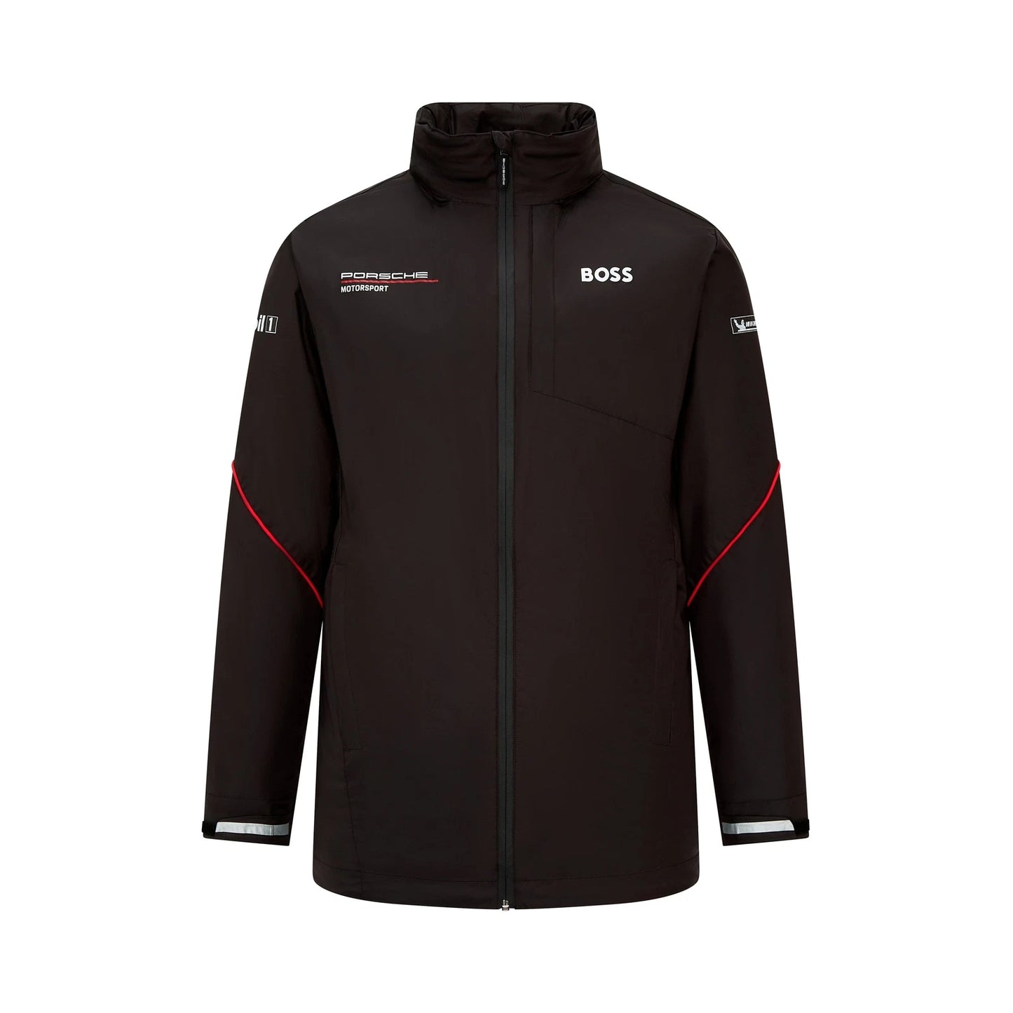 Porsche Motorsport Team Rain Track Jacket Black – 2025 Edition