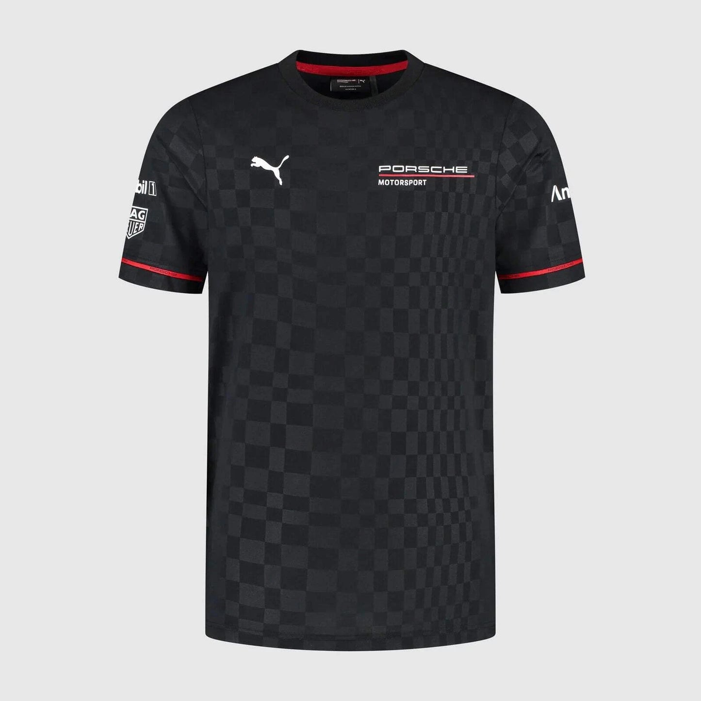 Porsche Motorsport Men's Performance Tee Black – 2025 Edition