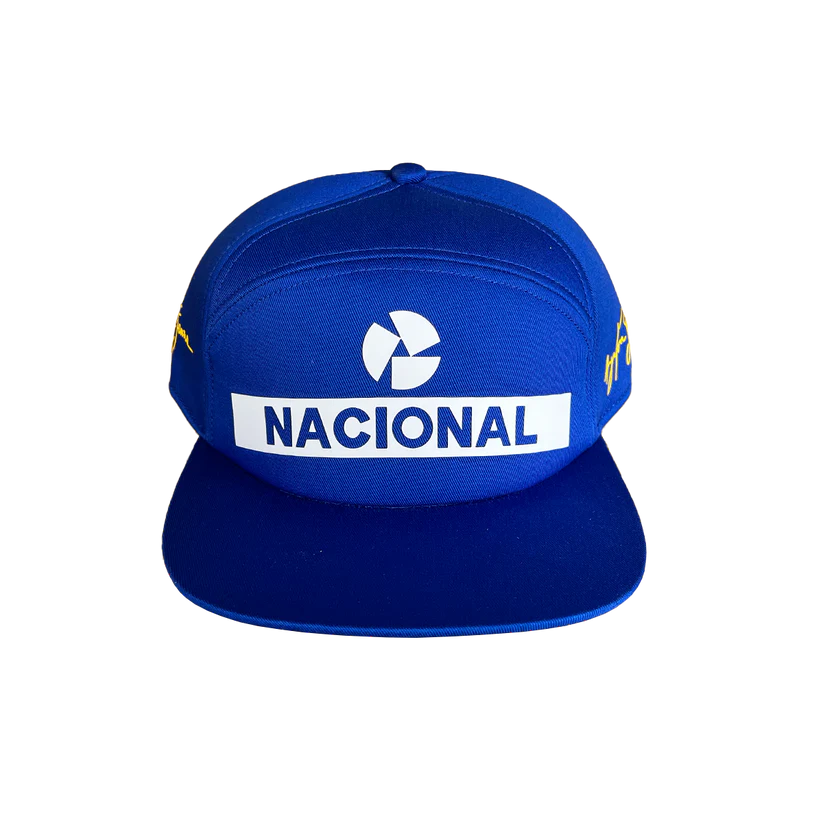 Ayrton Senna F1 Legacy Series Nacional 1984 Original Race Cap Blue