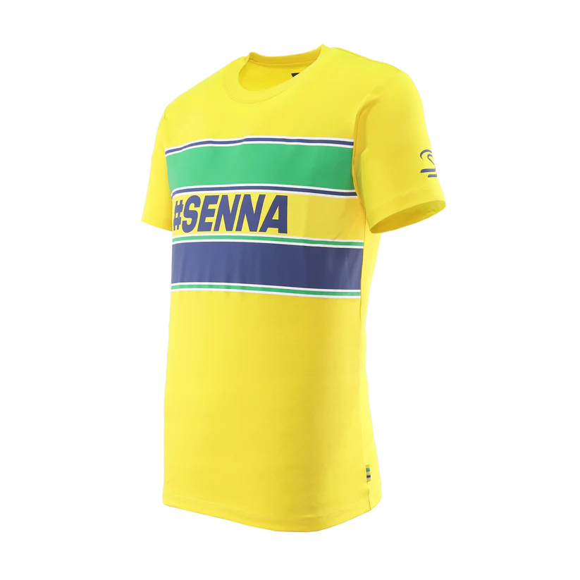 Ayrton Senna F1 Legacy Series Tee Men's Yellow – 2025 Edition