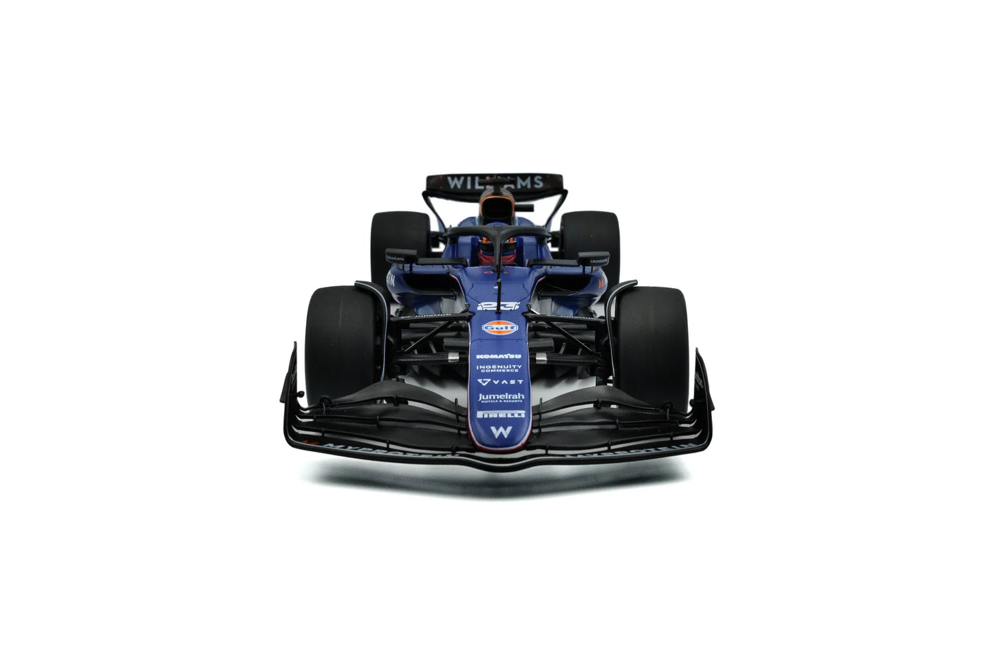 1:18 WILLIAMS F1 TEAM FW46 BLUE ALEX ALBON 2024