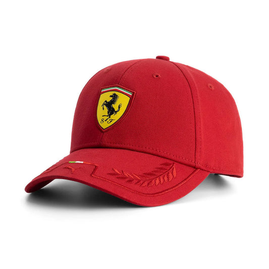 SCUDERIA FERRARI ITALIAN CAP DARK CHERRY 2025 (LIMITED EDITION)