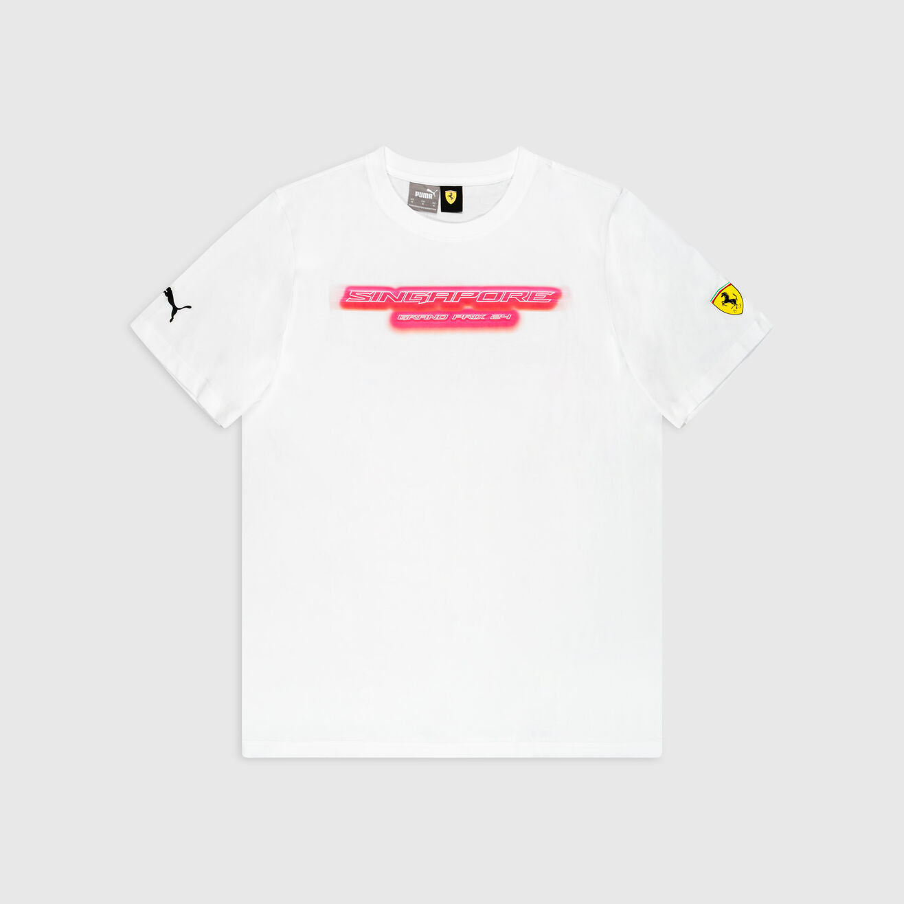 SCUDERIA FERRARI SPECIAL EDITION SINGAPORE TEE WHITE 2024