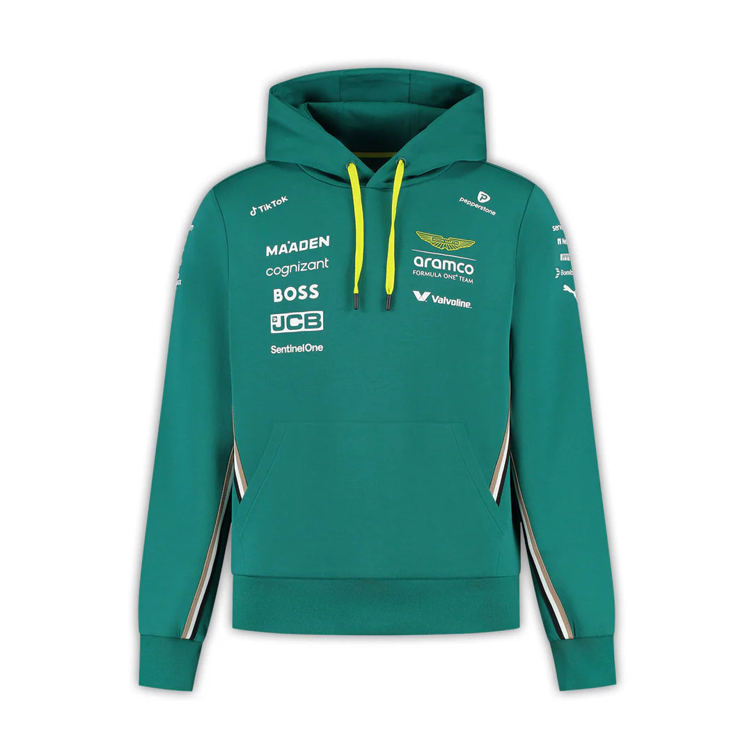 Aston Martin F1 Drivers Hoodie Green – 2025 Edition