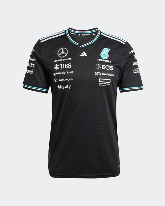 Mercedes Men's Driver Performance Tee Jersey – 2025 Edition