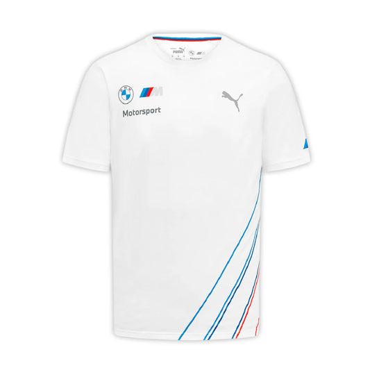 BMW M Series Motorsport Performance Tee – White Edition – 2024 Edition