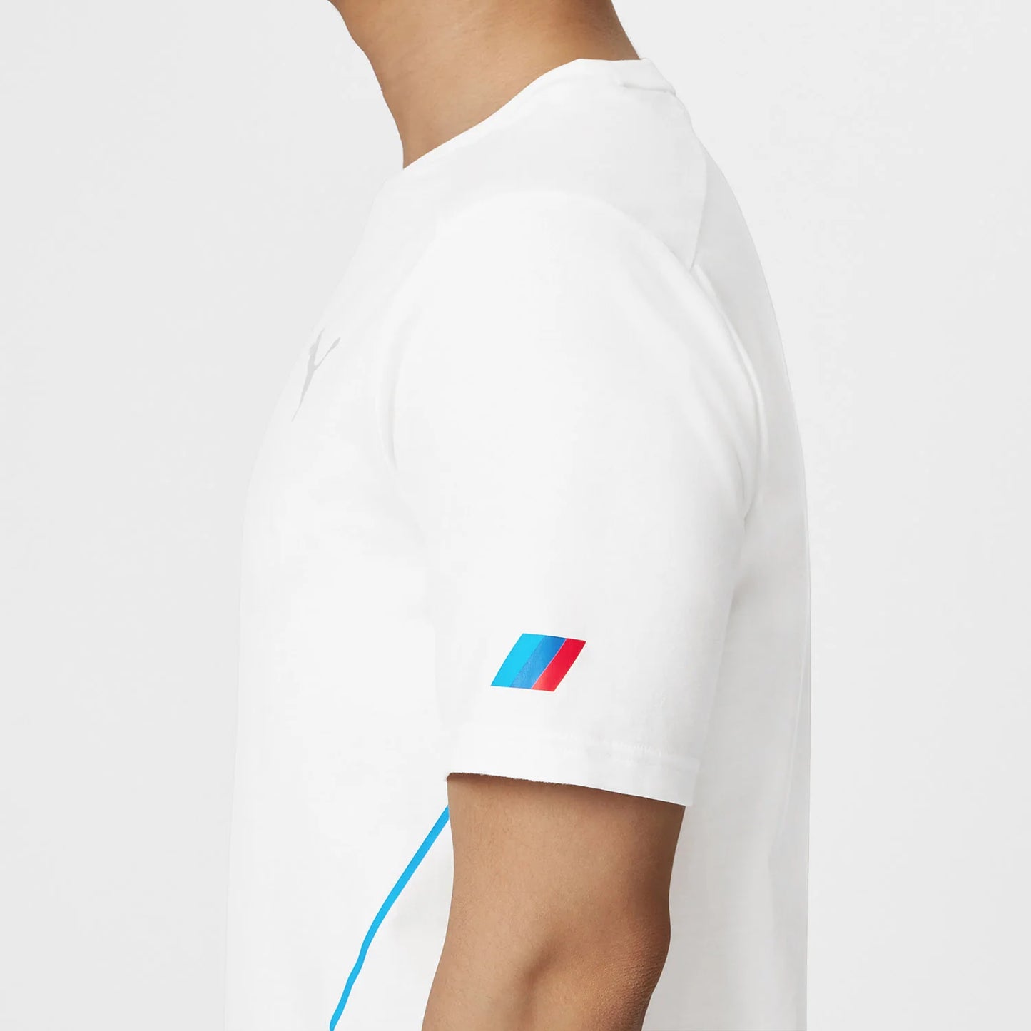 BMW M Series Motorsport Performance Tee – White Edition – 2024 Edition