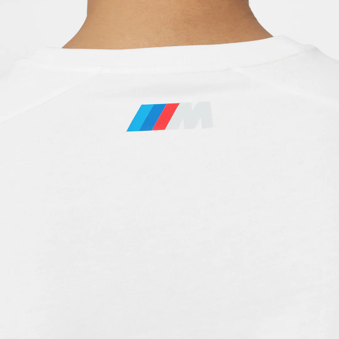 BMW M Series Motorsport Performance Tee – White Edition – 2024 Edition