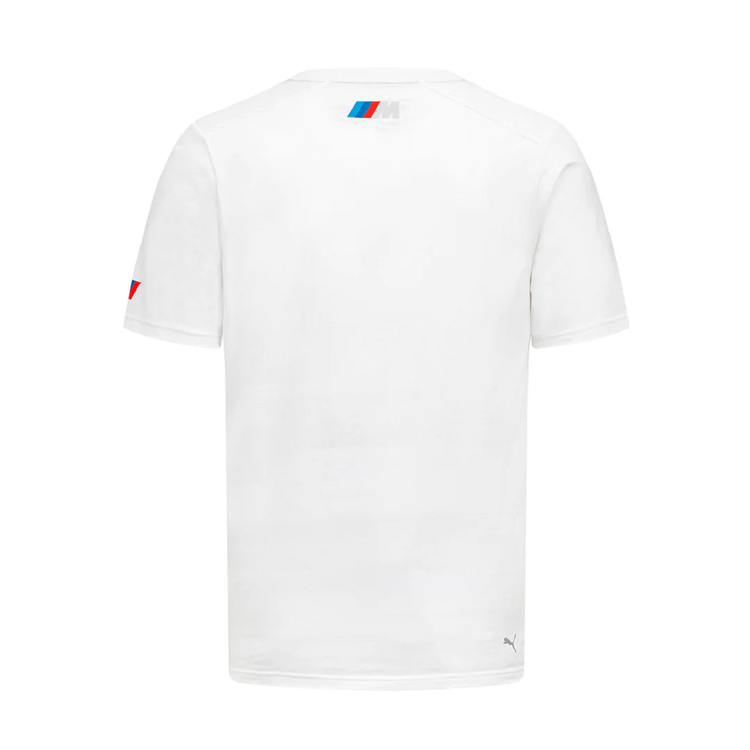 BMW M Series Motorsport Performance Tee – White Edition – 2024 Edition