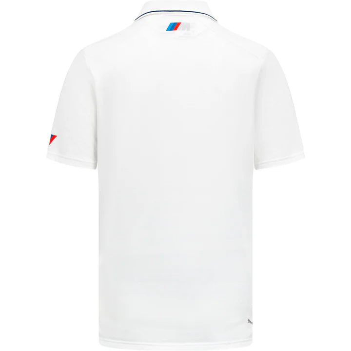 BMW M Series Motorsport Team Polo – White Edition – 2024 Edition