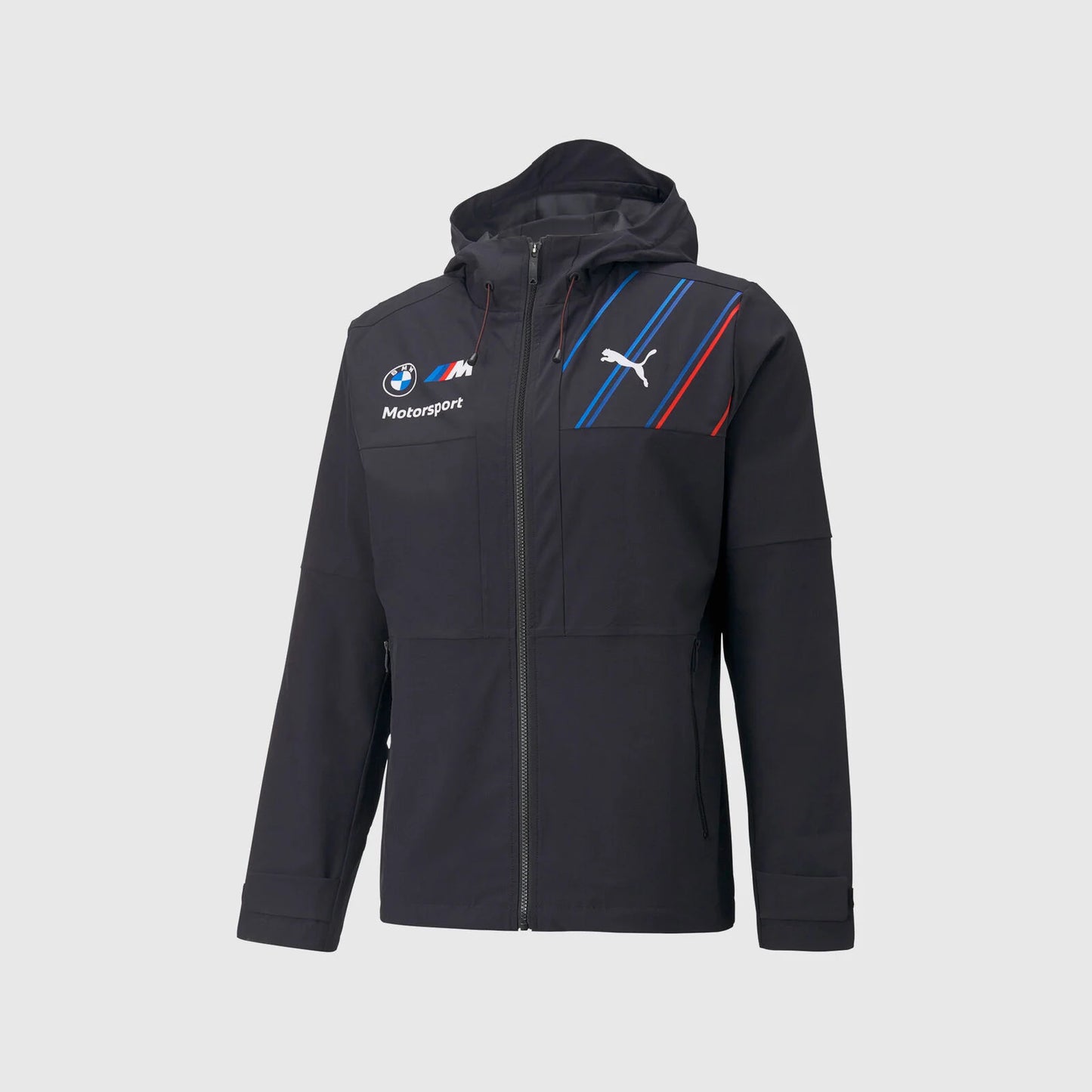 BMW Motorsport Men's Lightweight Track Jacket Grey – 2024 Edition