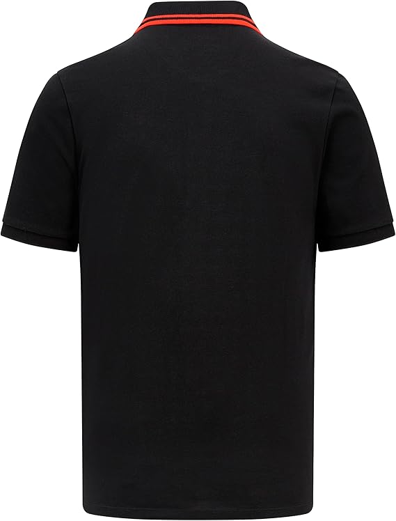 F1 Official Merchandise Men's Logo Team Polo Black – 2025 Edition