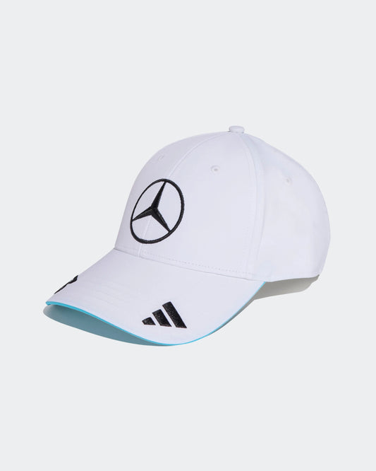 MERCEDES AMG F1 PERTRONAS  RUSSELL #63 CAP 2205 (WHITE/BLACK/BLUE)