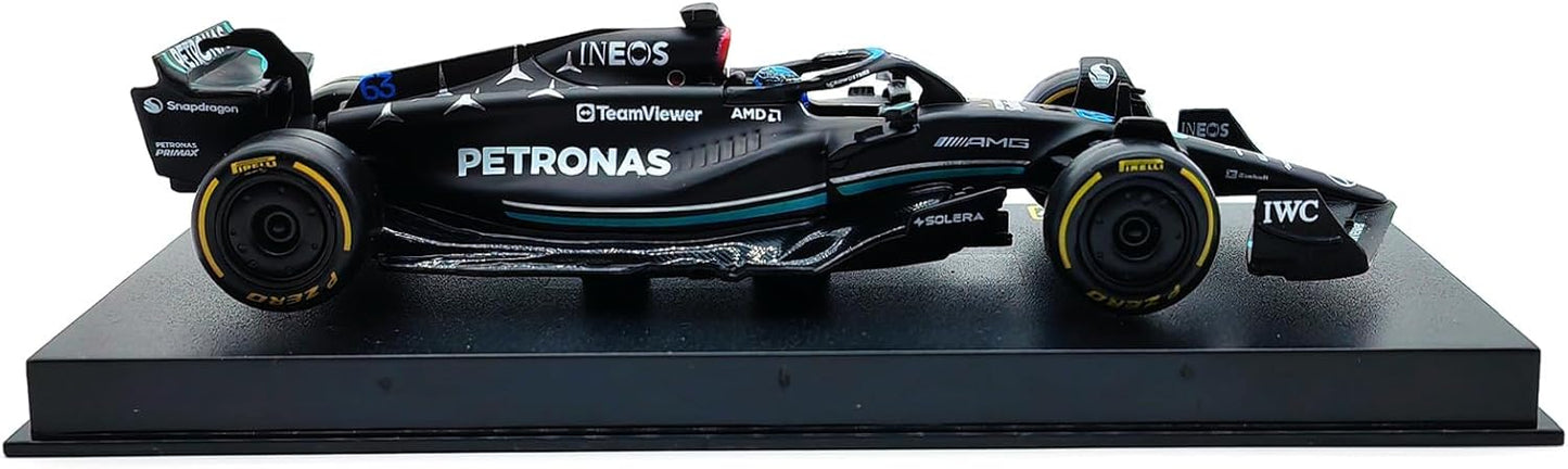 1:24 MERCEDES F1 W14 RUSSELL #63 WITH DRIVER