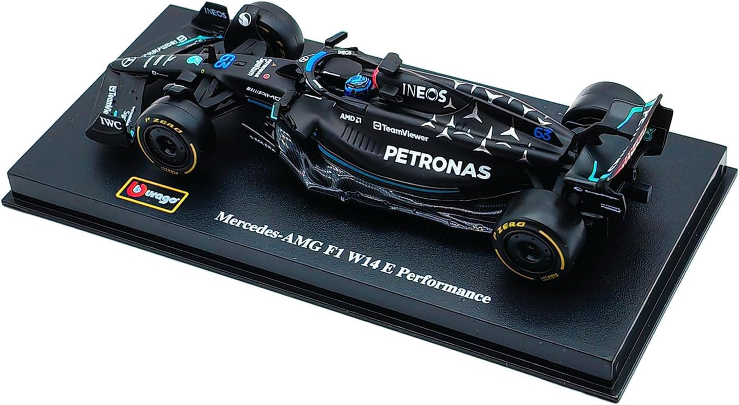 1:24 MERCEDES F1 W14 RUSSELL #63 WITH DRIVER