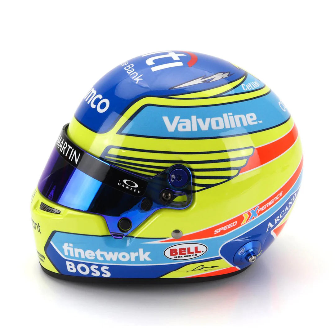 Fernando Alonso 2024 Mini Helmet 1/2 -Limited Edition