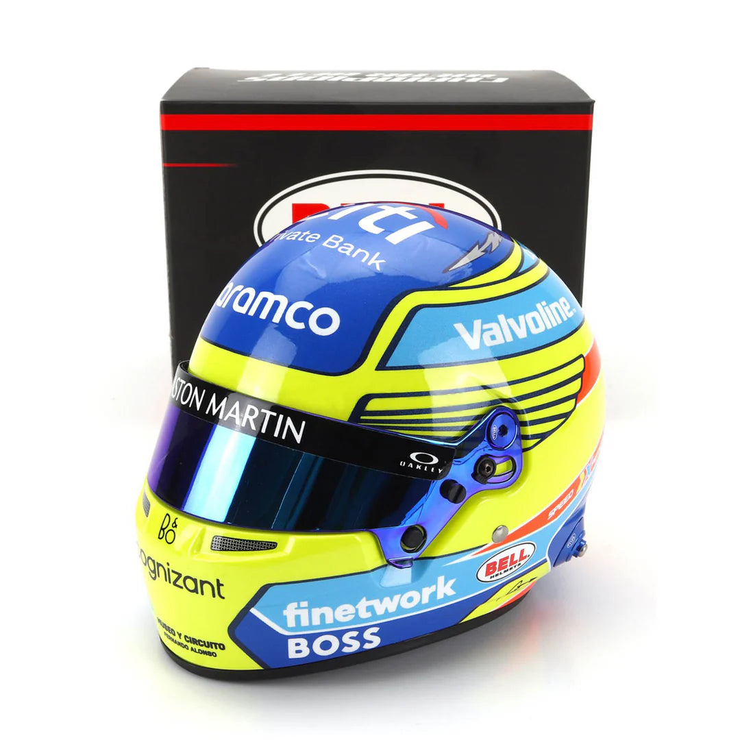 Fernando Alonso 2024 Mini Helmet 1/2 -Limited Edition
