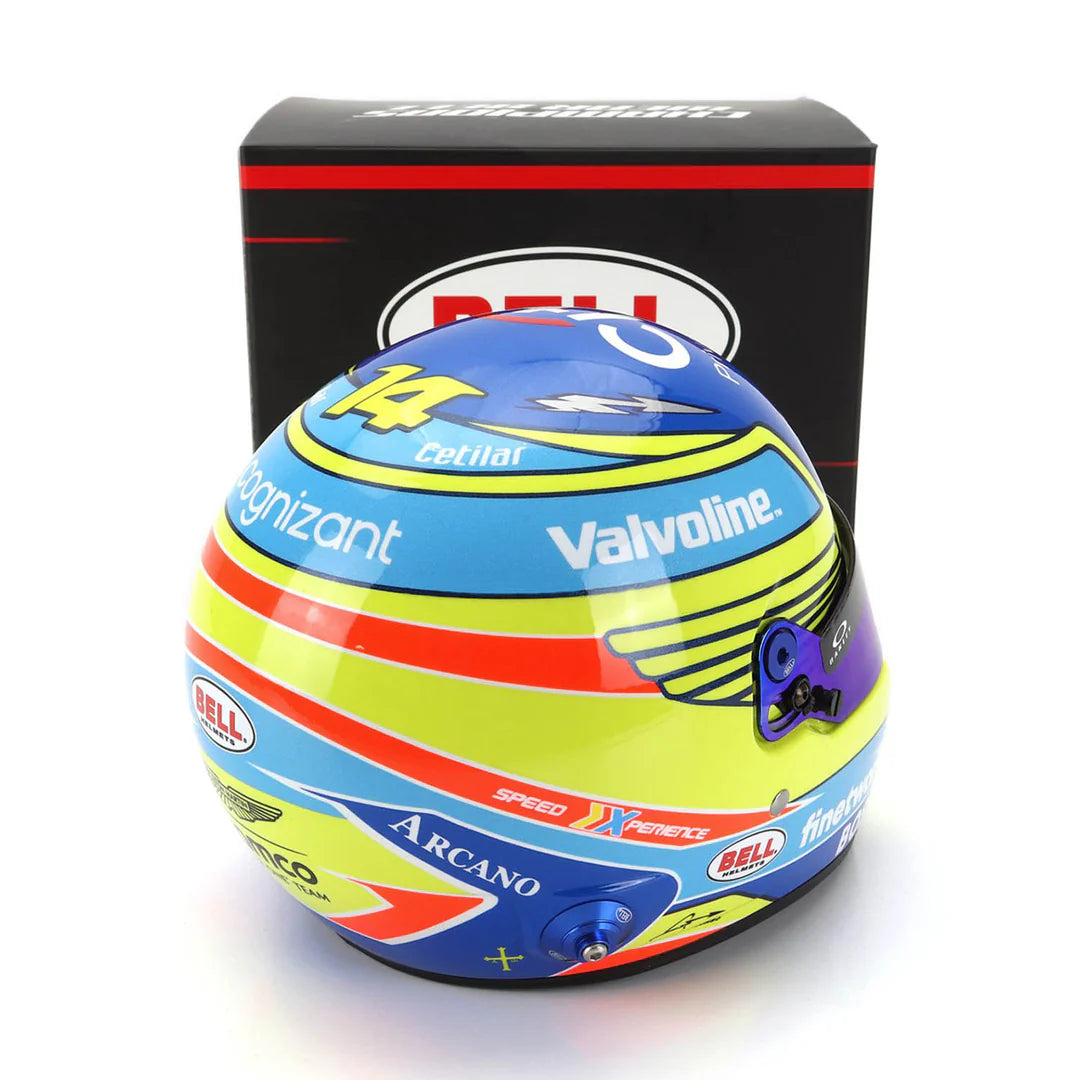 Fernando Alonso 2024 Mini Helmet 1/2 -Limited Edition
