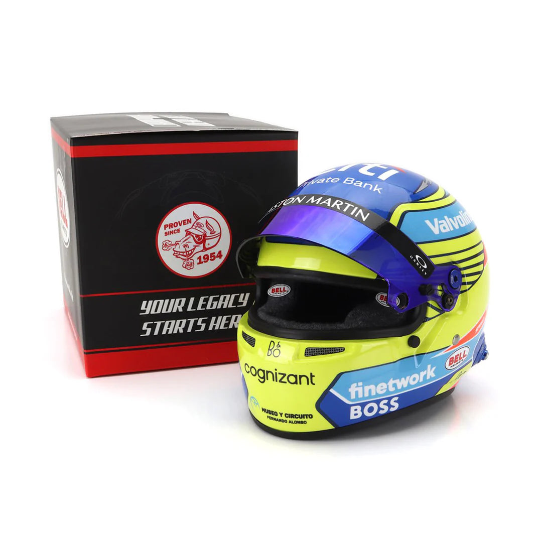 Fernando Alonso 2024 Mini Helmet 1/2 -Limited Edition