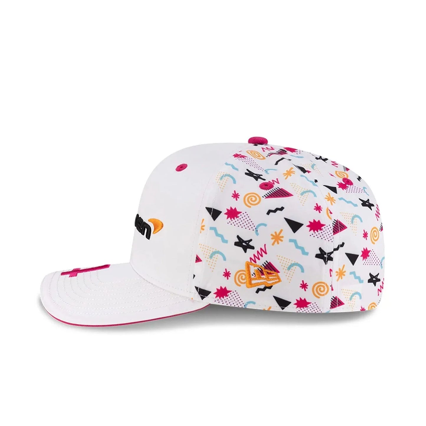 MCLAREN F1 RACING NORRIS #4 SE MIAMI 9SEVENTY SS CAP WHITE LIMITED EDITION 2025