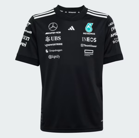 Mercedes Men's Driver Performance Tee Jersey – 2025 Edition