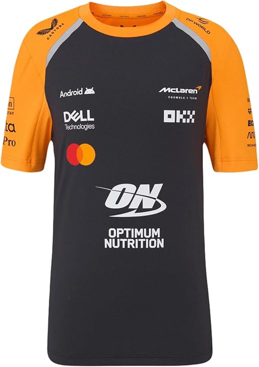 Mclaren Kids Team Set Up Performance Tee Phantom – 2025 Edition