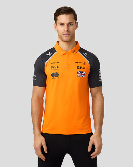 Mclaren Men's Team Polo Shirt Lando Norris Aut Glory – 2025 Edition