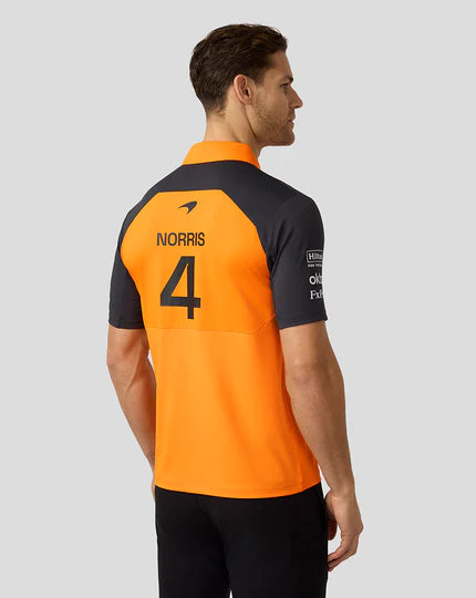 Mclaren Men's Team Polo Shirt Lando Norris Aut Glory – 2025 Edition